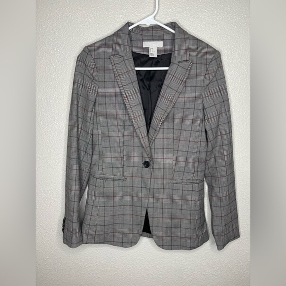 H&M Plaid Blazer - Picture 4 of 8